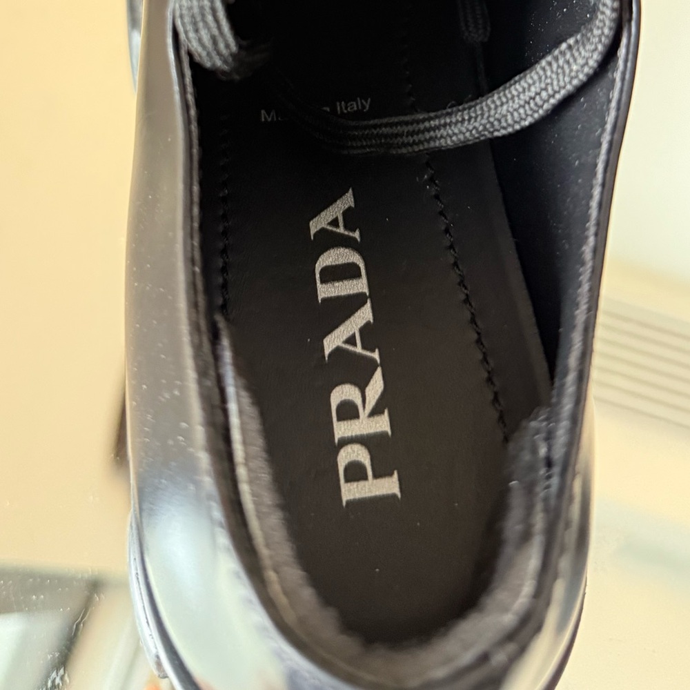 Like new Prada MONOLITH CHUNKY PLATFORM DERBY CREEPER 36 - Picture 8 of 13